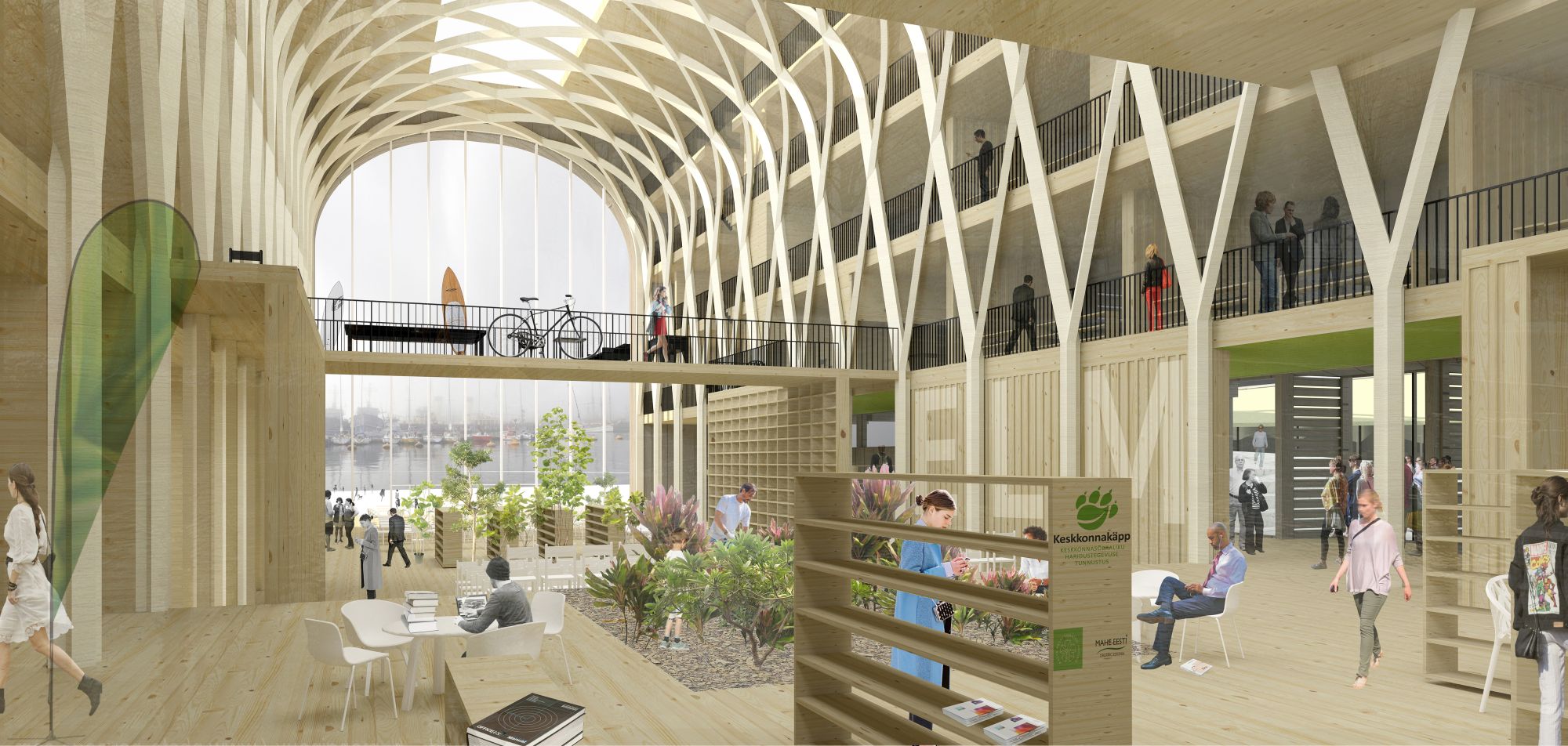 Eesti uus planeeritav Keskkonnamaja hakkab välja nägema selline
