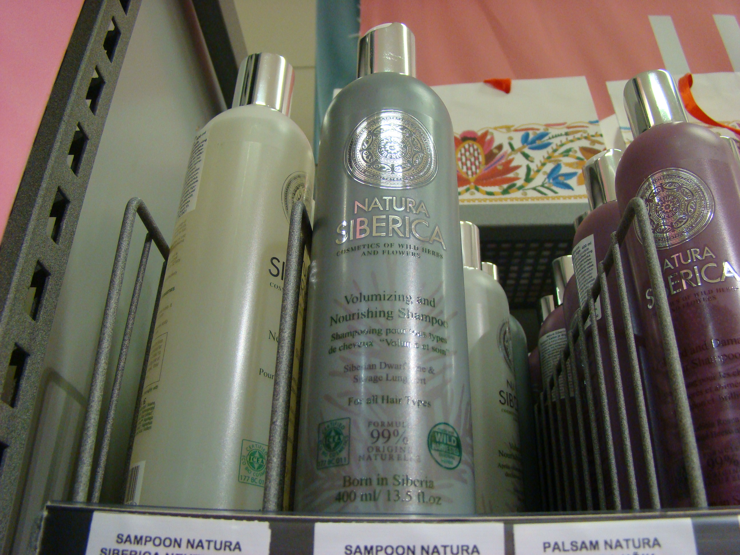 Natura Siberica šampoonid