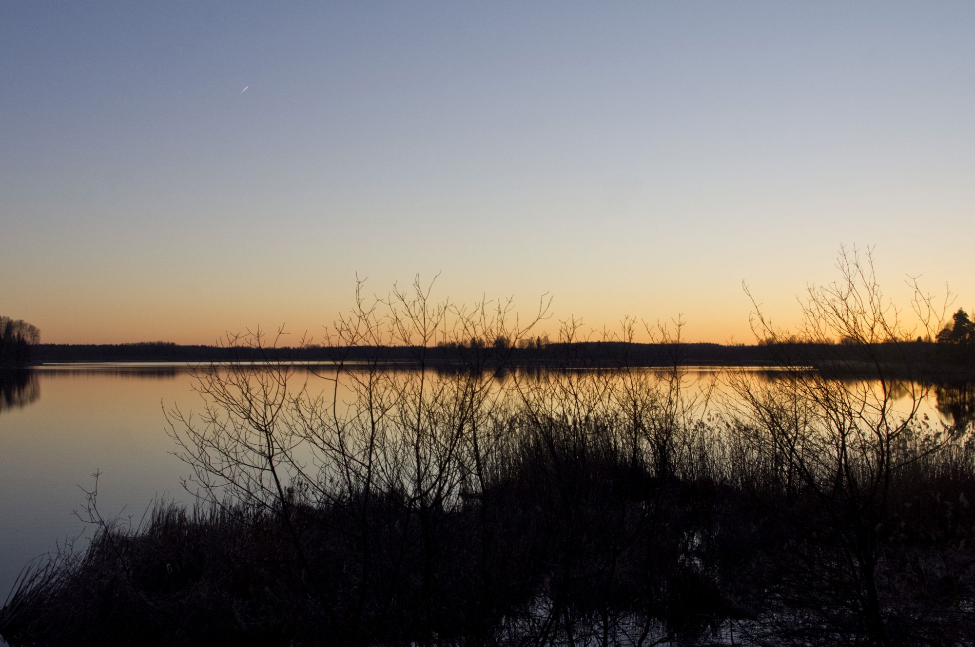 Õhtune vaade Jõemõisa järvele. Foto: Kadri Prants