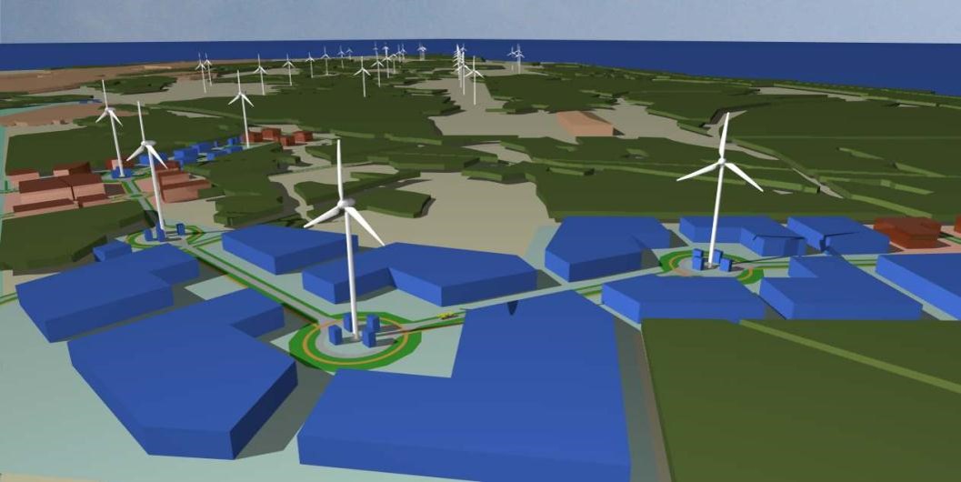 PAKRI Teadus- ja Tööstuspark plaanib rajada 75 megavati suuruse, tuulikutest ja päikeseparkidest koosneva taastuvenergia kompleksi