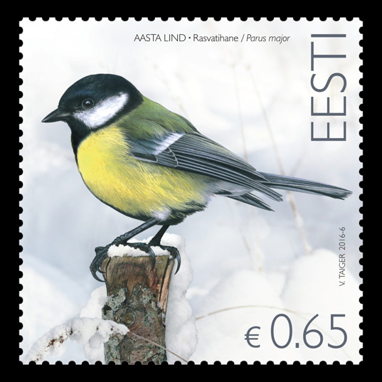 Ilmusid 2016. aasta linnu rasvatihase postmark, postkaart ja ümbrik