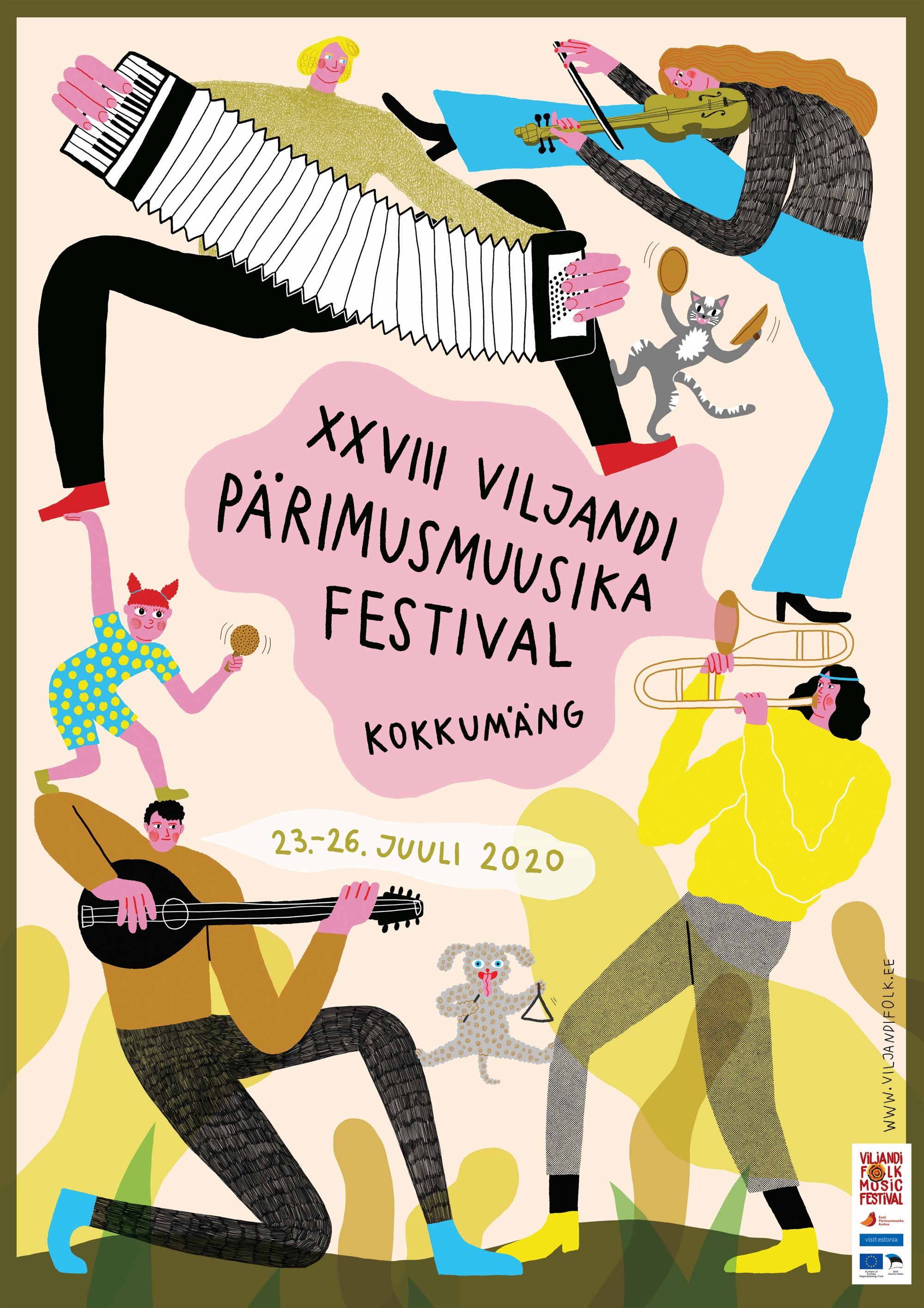 Viljandi pärimusmuusika festival avalikustas täna tunnuskujunduse