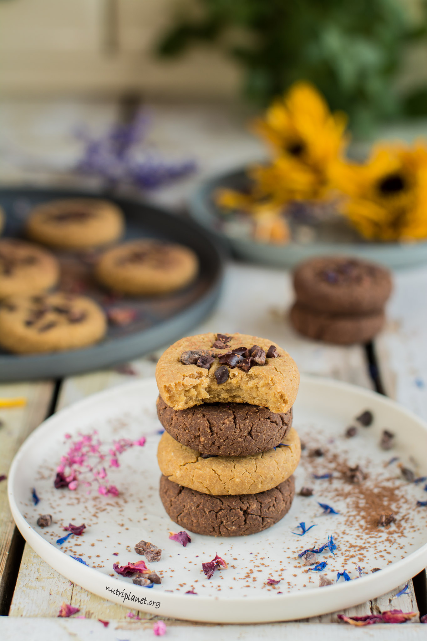 Vegan neljapäev - Kikerherneküpsised kakaonibsidega