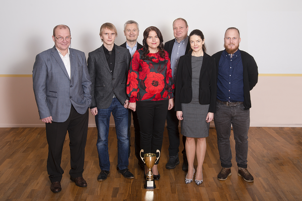 Foto: EGT  “Aasta tegu 2018” meeskond 