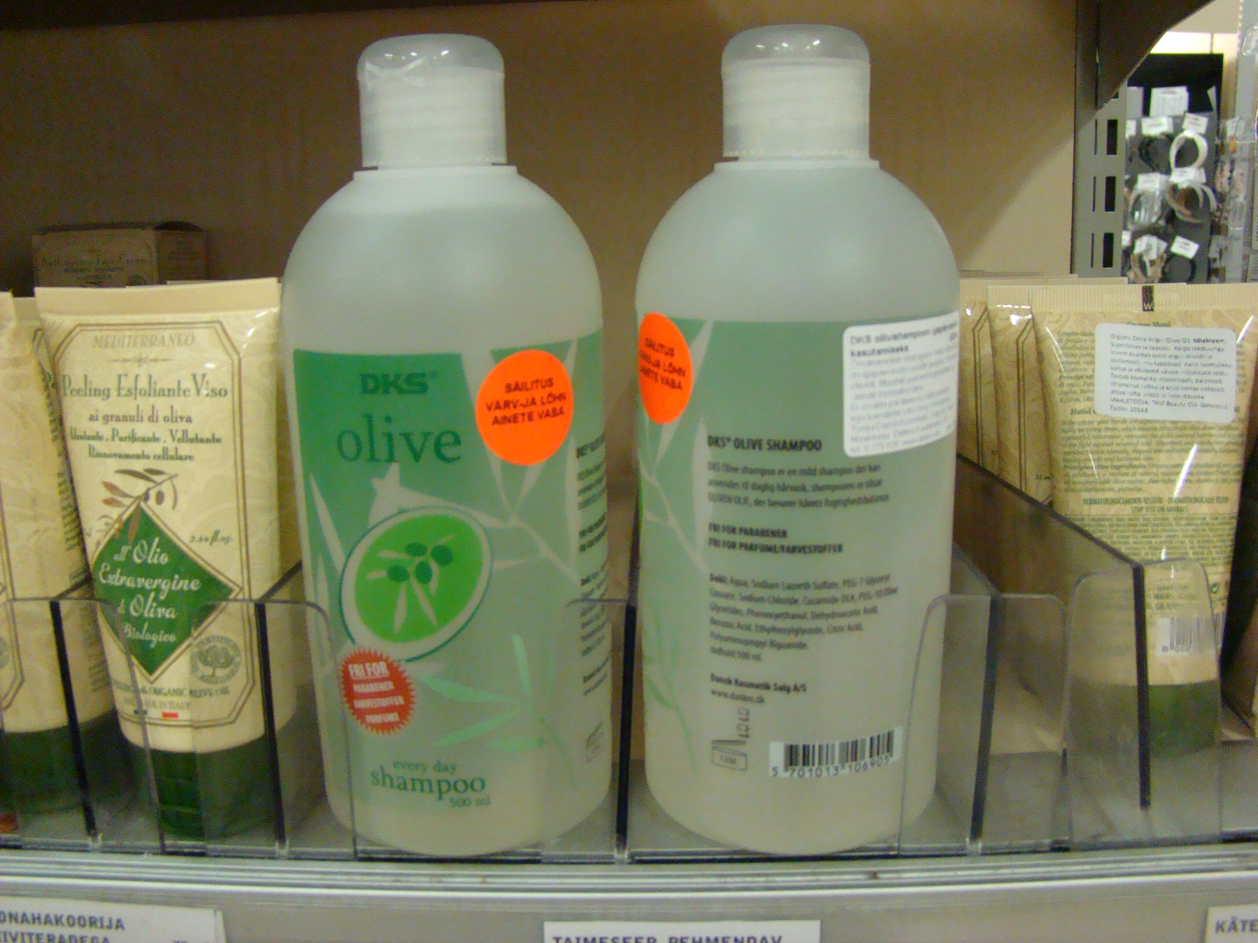 DKS oliivišampoon	 