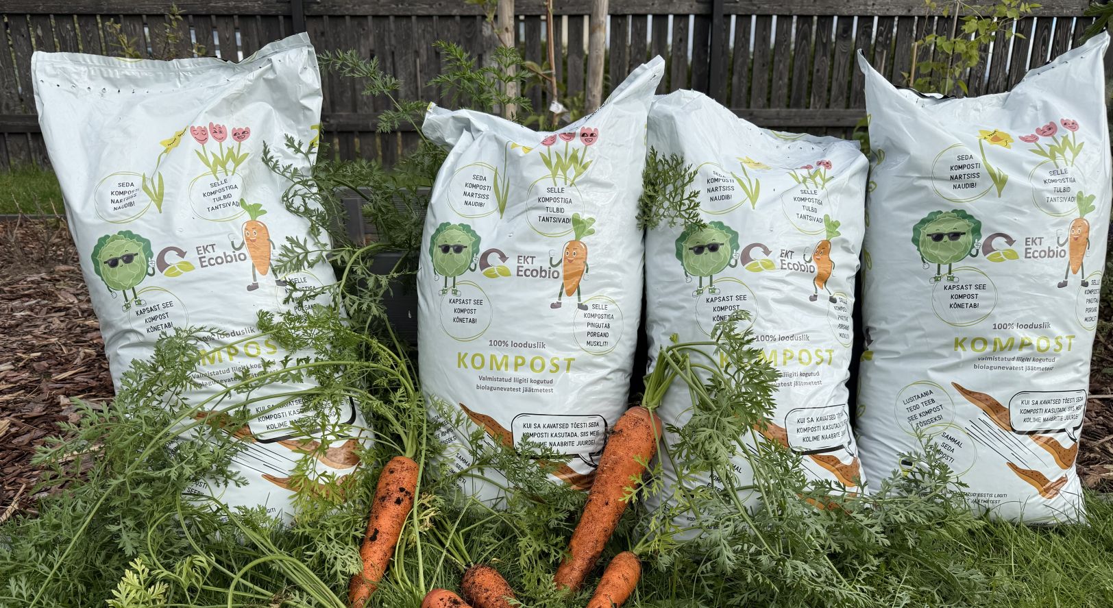 Biogaasitehase toode gaasi ja väetise kõrval – superväetiseks sobiv kompost, mis ei meeldi teetigudele