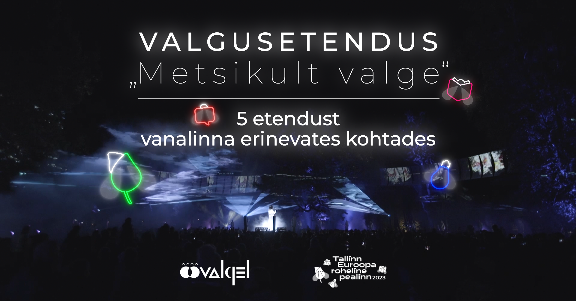 Euroopa roheline pealinn kutsub valgusetendustele „Metsikult valge“