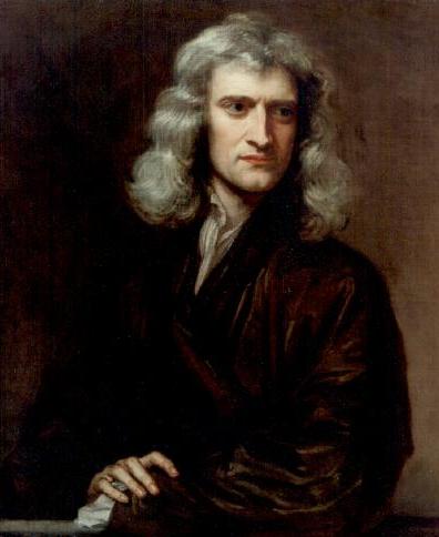 Sir Isaac Newton, maalis Godfrey Kneller (phys.uu.nl/~vgent/astrology/images/newton1689.jpg], avalik omand, commons.wikimedia.org/w/index.php?curid=14643)1