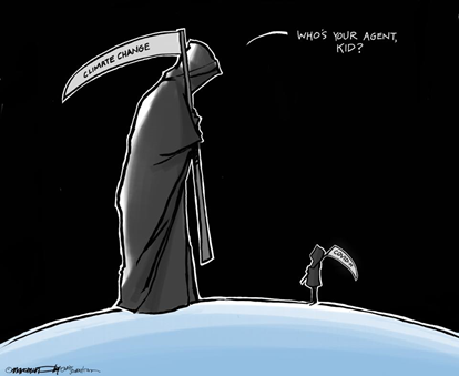 Karikatuuri autor Marc Murphy, (Louisville, Ky.) Courier Journal.