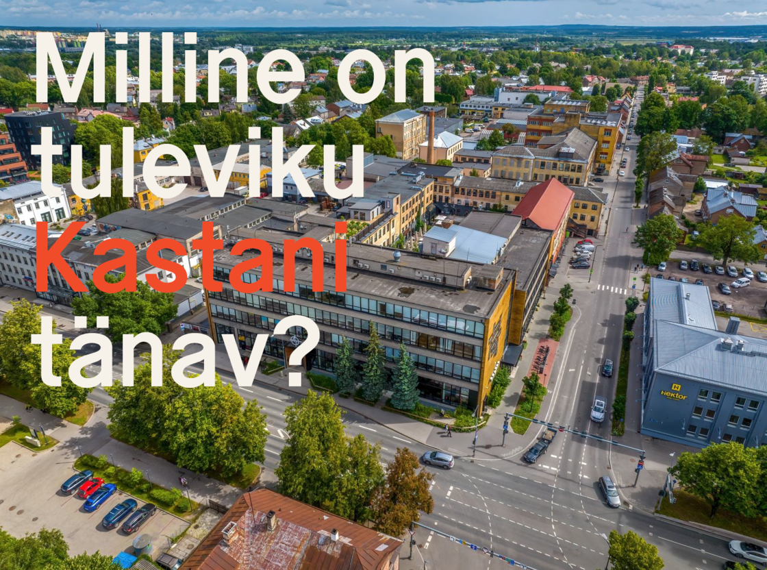 Aparaaditehases tutvustatakse uueneva Kastani tänava projekti