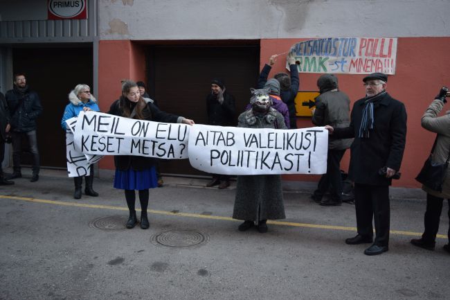 Meeleavaldus metsa kaitseks Meeleavaldus metsa kaitseks
